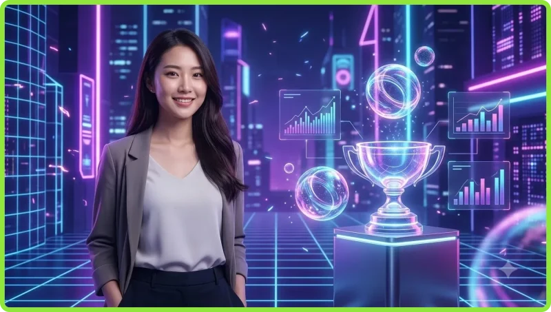 Minh họa khái niệm game xóc đĩa đổi thưởng online với hình ảnh bát phát sáng và token vàng trên nền số