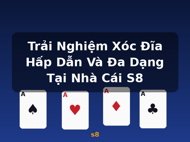 Trải Nghiệm Xóc Đĩa Hấp Dẫn Và Đa Dạng Tại Nhà Cái S8 - s8