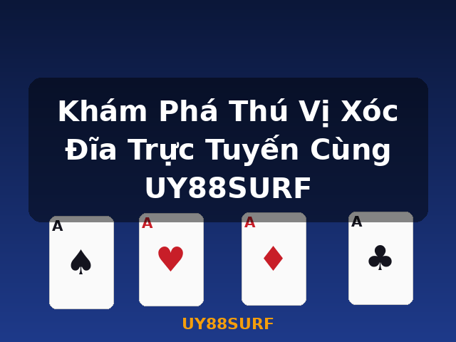 Khám Phá Thú Vị Xóc Đĩa Trực Tuyến Cùng UY88SURF - UY88SURF